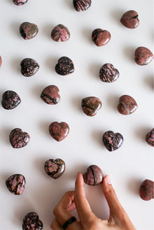  CORAZÓN DE RODONITA