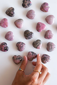  Corazón de Rodonita