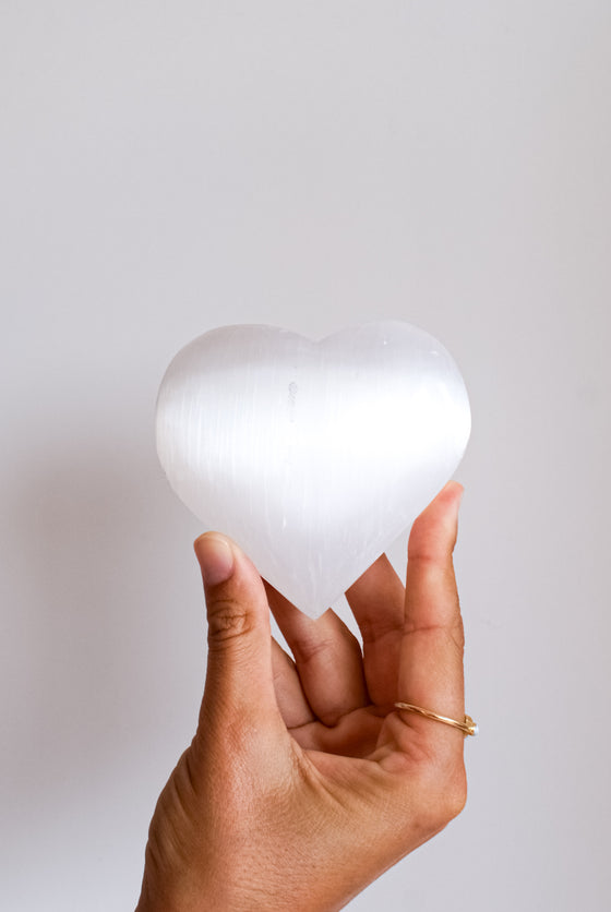 Corazón grande de Selenita