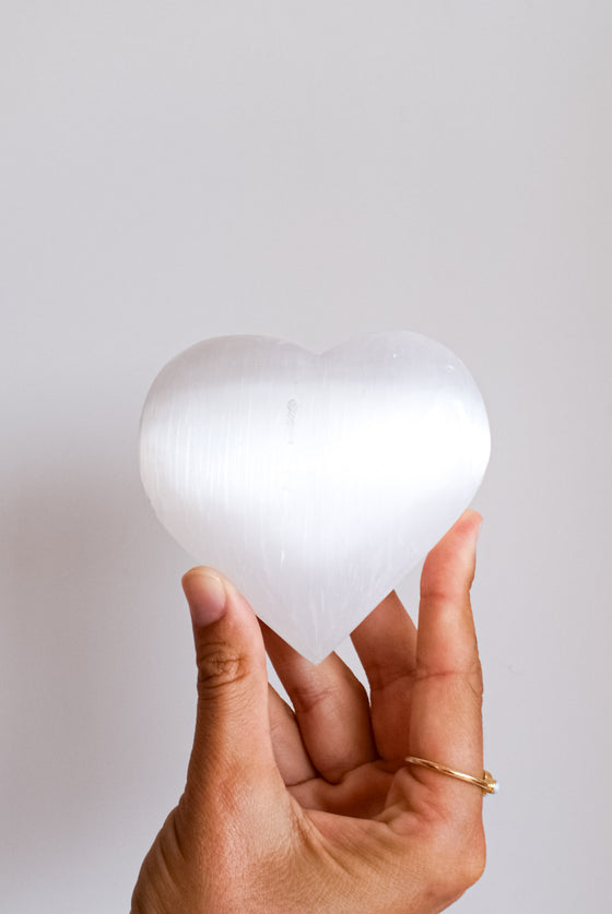 Corazón grande de Selenita