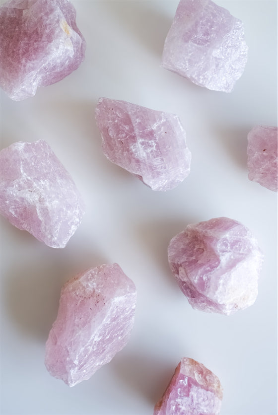 CUARZO ROSA EN BRUTO