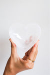 Cuenco corazón de selenita