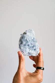  Drusa de Celestina, azul celestial