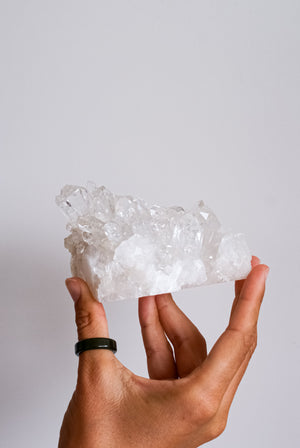 Drusa de Cuarzo Cristal