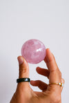 Esferas de Cuarzo Rosa