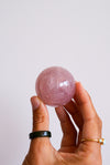 Esferas de Cuarzo Rosa