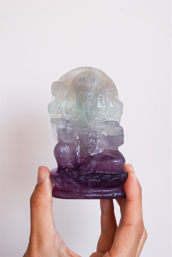 Ganesha de Fluorita