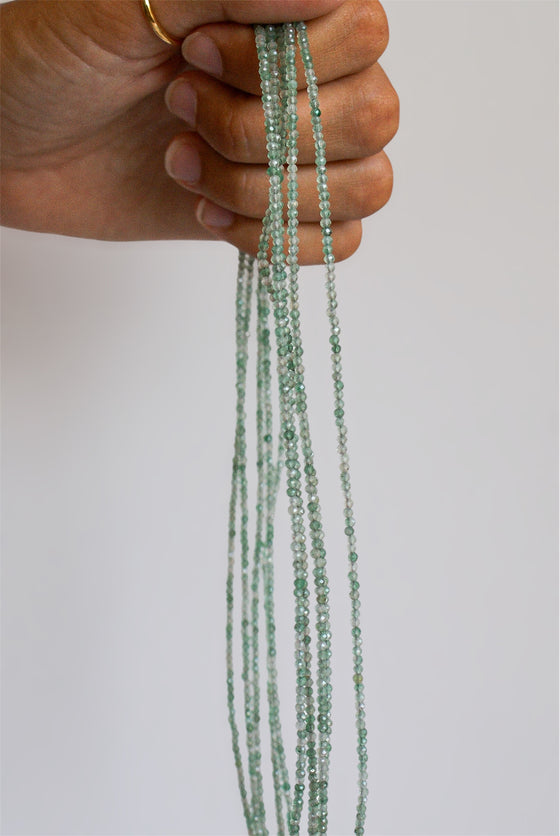 Gargantilla de Fluorita verde