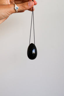  HUEVO YONI DE OBSIDIANA