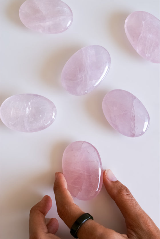 Palmstone de Cuarzo Rosa