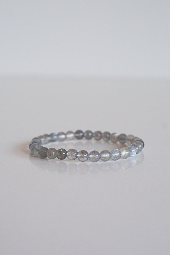 Pulsera infantil de labradorita calidad extra