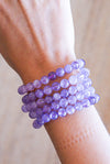 Pulsera de Amatista Lavanda