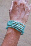 Pulsera aventurina verde 4mm
