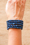 Pulsera cianita azul