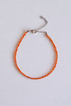 Pulsera cornalina 2mm
