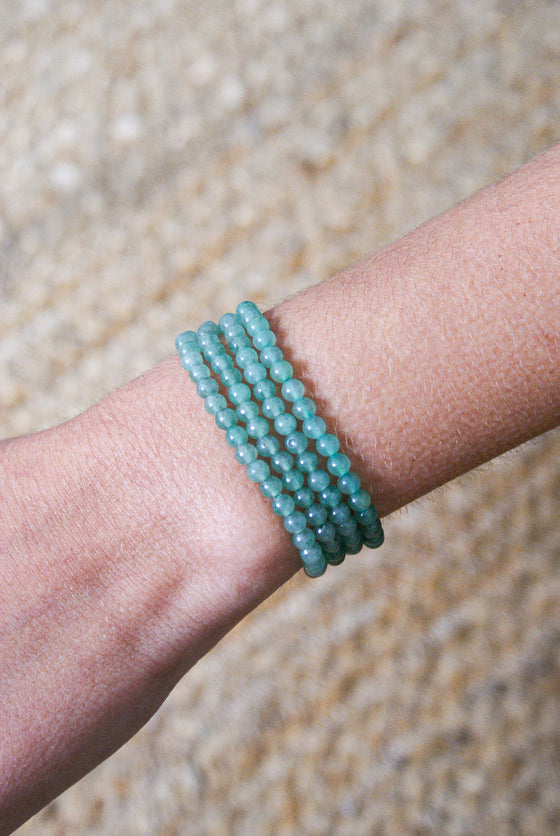 Pulsera de Cuarzo Verde Infantil