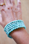 pulsera de amazonita 6mm
