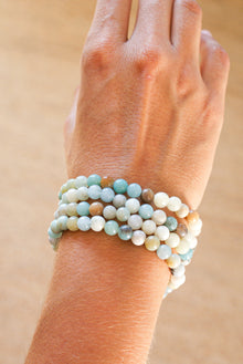  Pulsera de amazonita rustica
