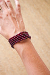 Pulsera de Granate 4mm