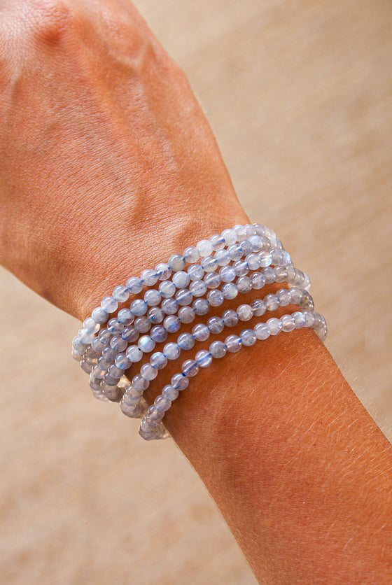 Pulsera de Labradorita 4mm
