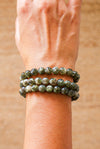 PULSERA DE LEPIDOLITA VERDE