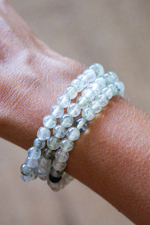 Pulsera de Prehnita