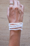 Pulsera de selenita 4mm
