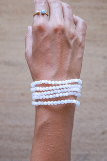 Pulsera de selenita 4mm
