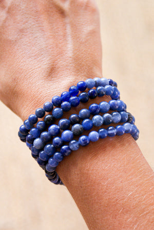 Pulsera de Sodalita