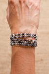 Pulsera infantil de cuarzo turmalinado