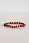 Pulsera jaspe rojo infantil