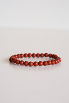  Pulsera jaspe rojo infantil