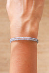 Pulsera facetada de labradorita
