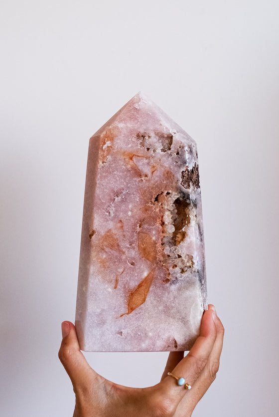 Punta de Amatista Rosa