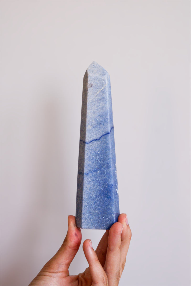 Punta de Cuarzo Azul