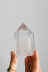 Punta pulida de Cuarzo Cristal