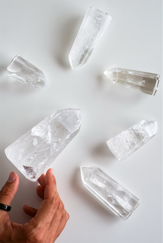 PUNTAS DE CUARZO CRISTAL