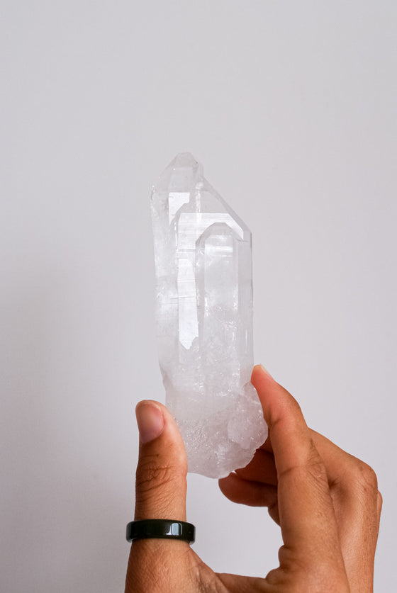 Punta de Cuarzo en bruto