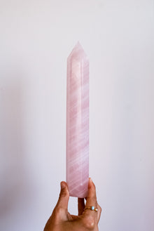  Punta Cuarzo Rosa muy grande