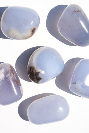Rodado de Calcedonia azul