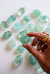 RODADO DE FLUORITA VERDE
