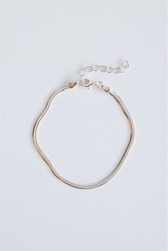 Tobillera de plata 925