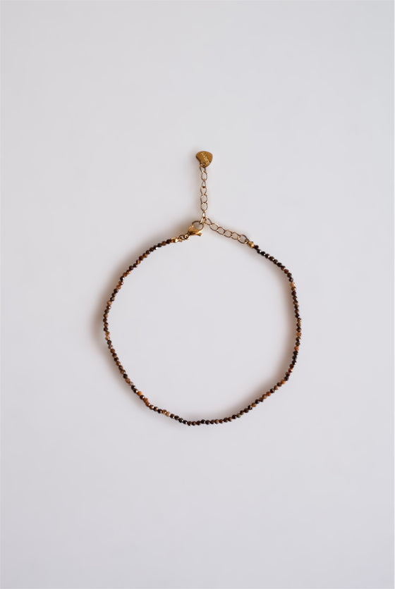 Tobillera de ojo de tigre