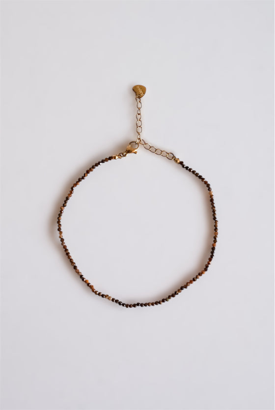Tobillera de ojo de tigre